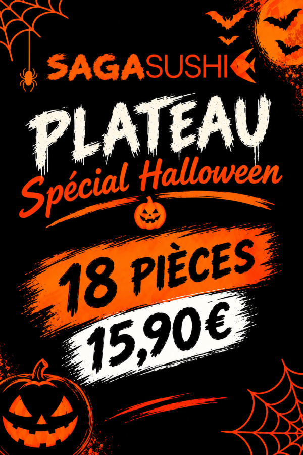 Plateau Halloween 18 pcs