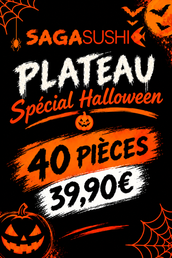 Plateau Halloween 40 pcs